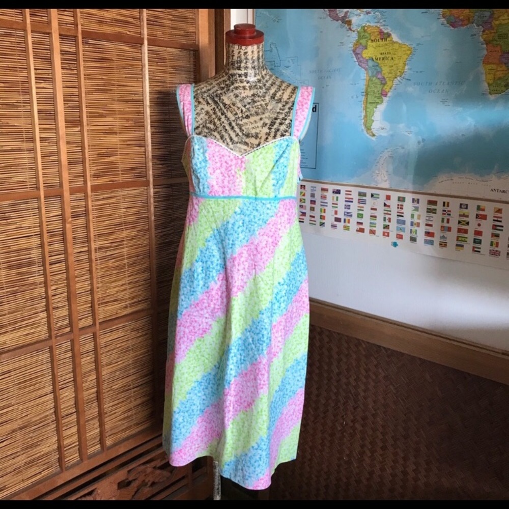 Lilly Pulitzer lined cotton sundress